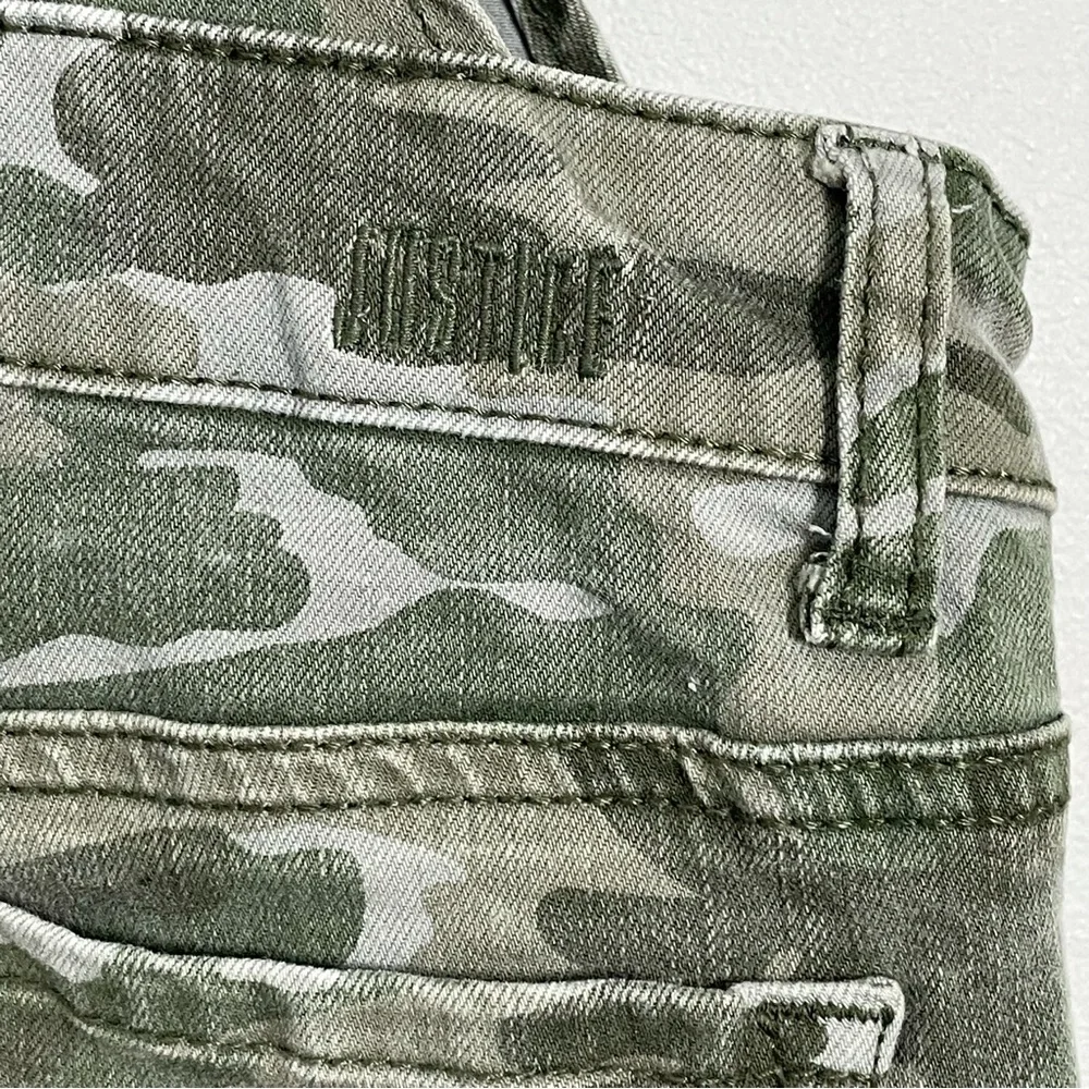 JUSTICE Camo Jean Camouflage Overalls